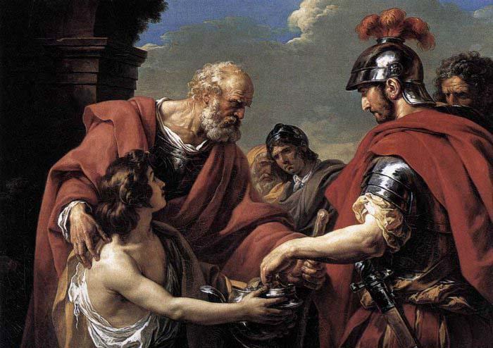 VERNET, Claude-Joseph Belisarius oil painting picture